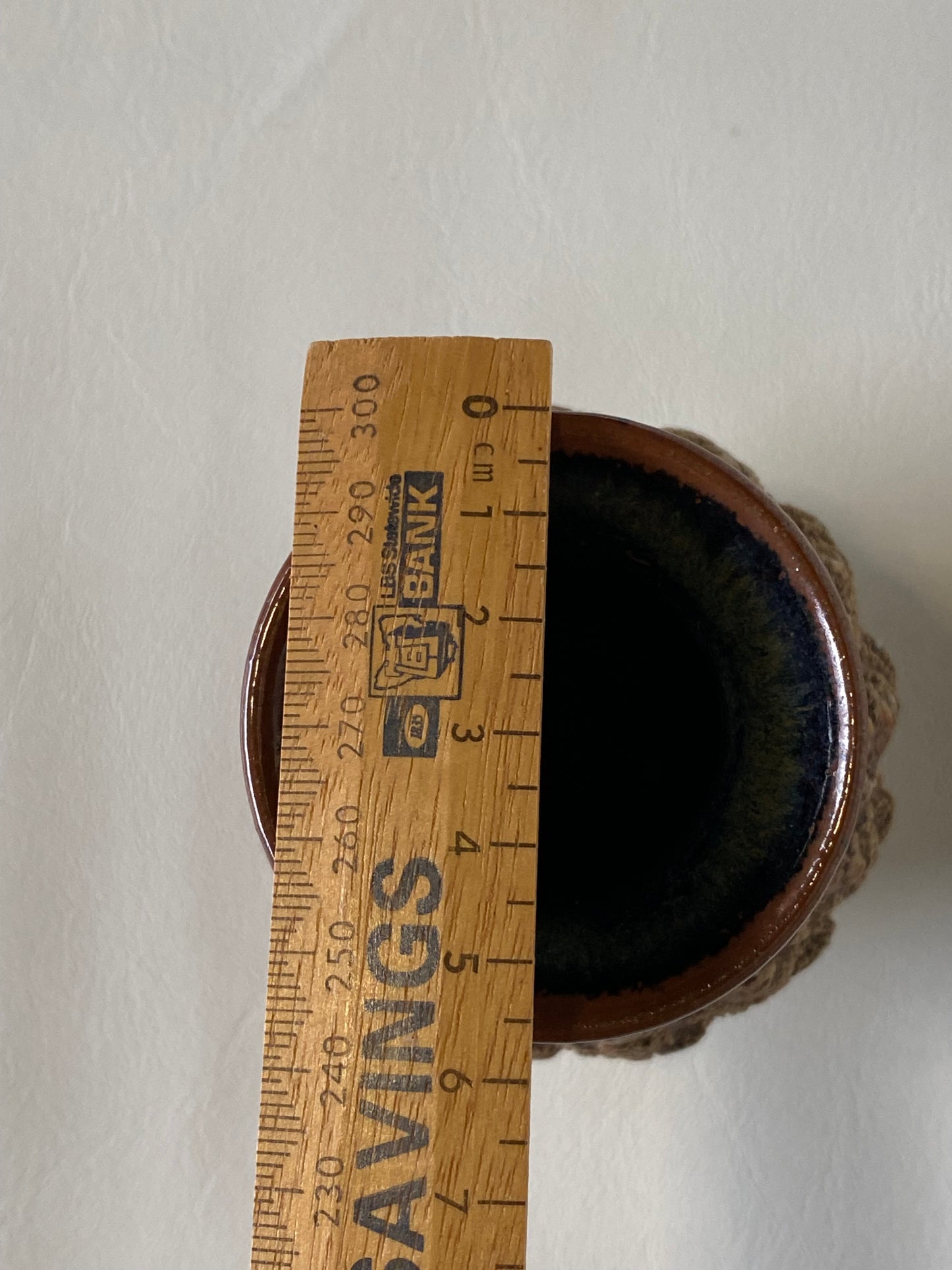 Valda McDonald vintage pottery vase - 1981
