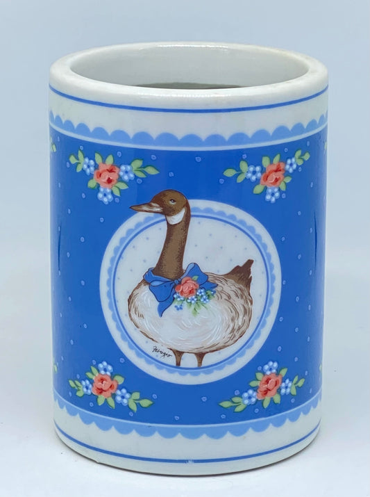 DESIGNED EXCLUSIVELY FOR George Good® by Fabrizio 1985 JAPAN - Goose/Geese Canister