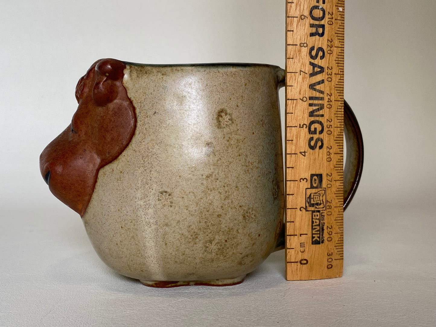 GEMPO Happy cow pottery cup 1960s/70s