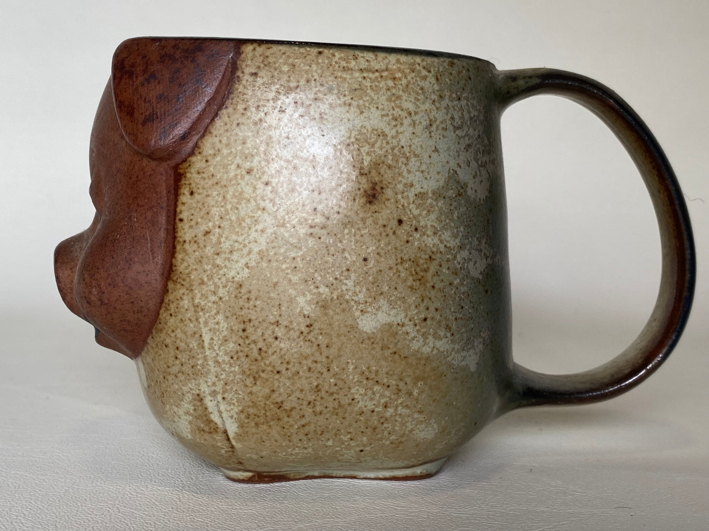 GEMPO vintage stoneware pig cup 1960s/70s