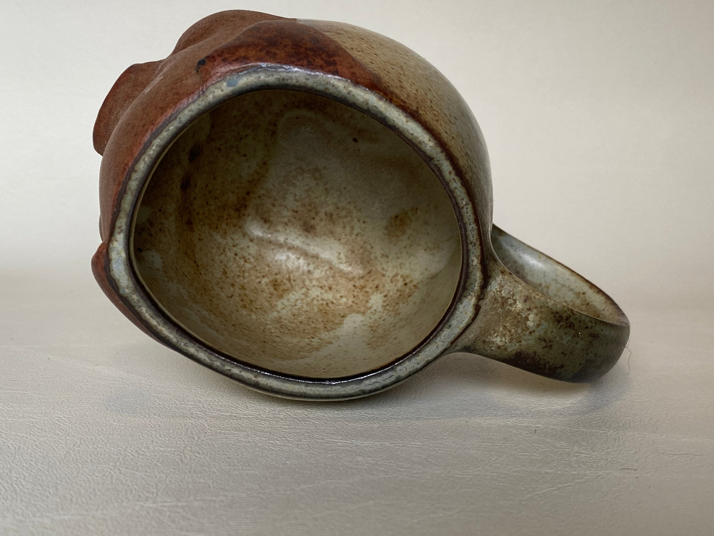 GEMPO vintage stoneware pig cup 1960s/70s