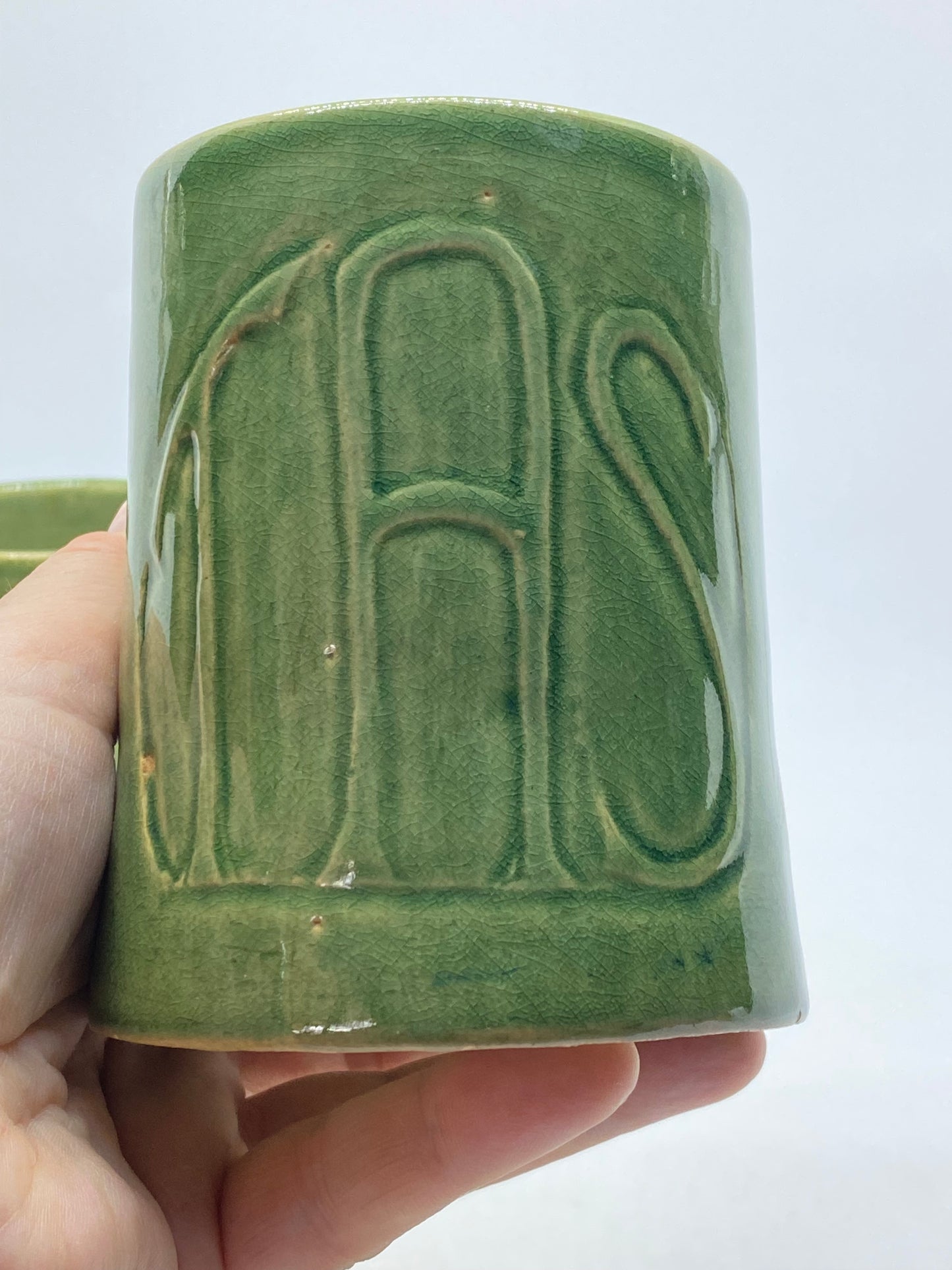 1950s TAS pottery Tourist Cups (2) -1953