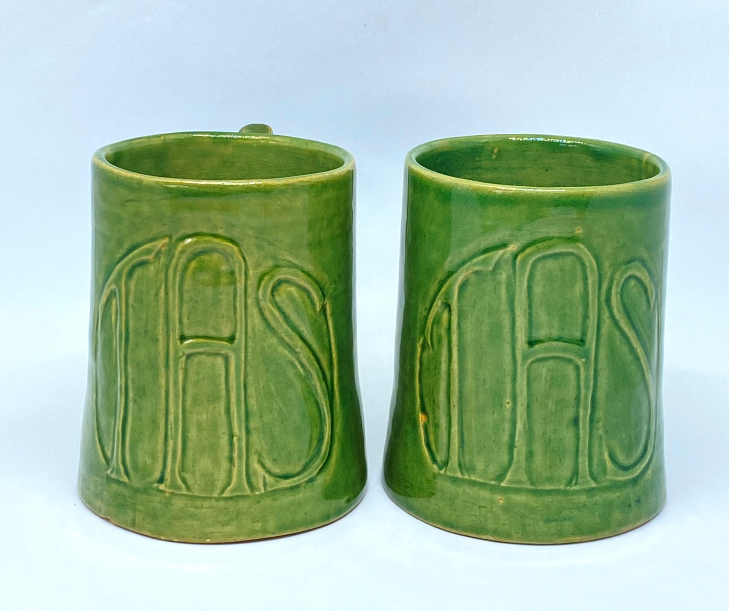 1950s TAS pottery Tourist Cups (2) -1953