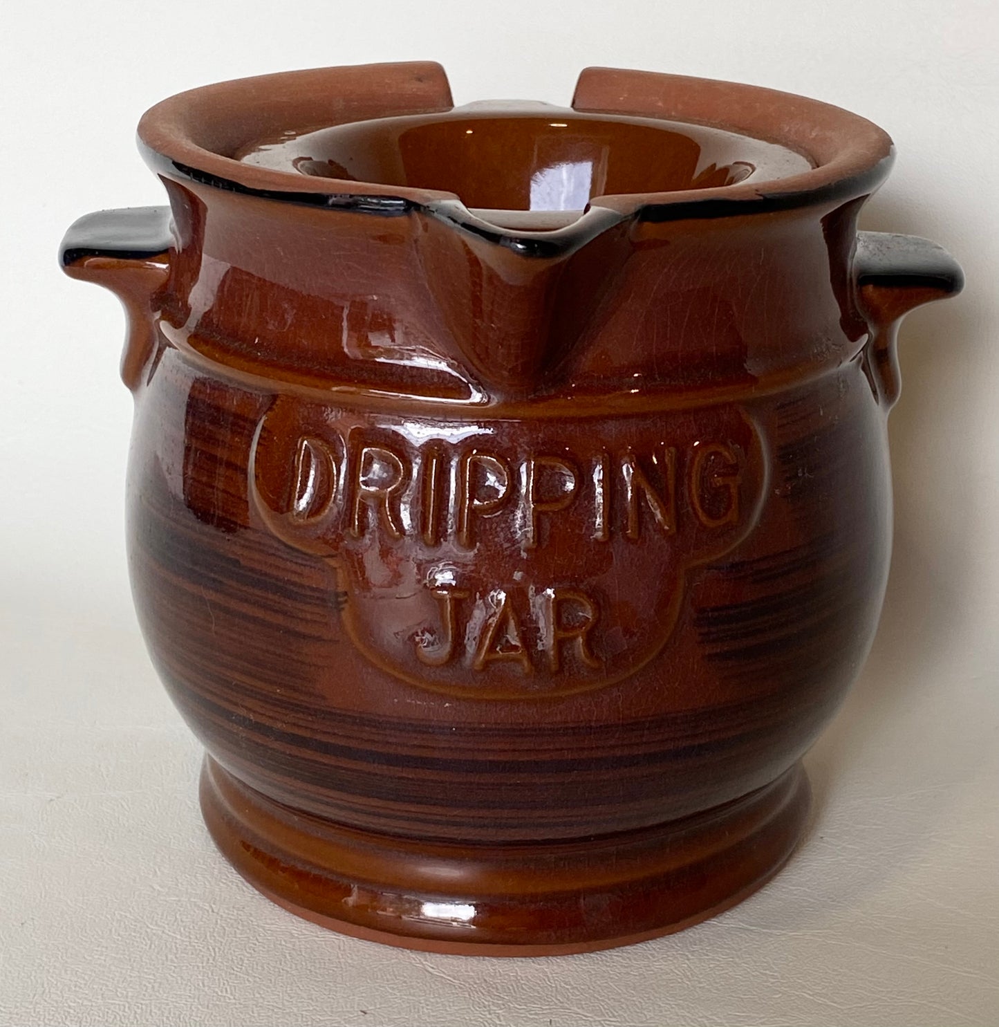 1970s Vintage Japanese Ceramic Dripping Pot