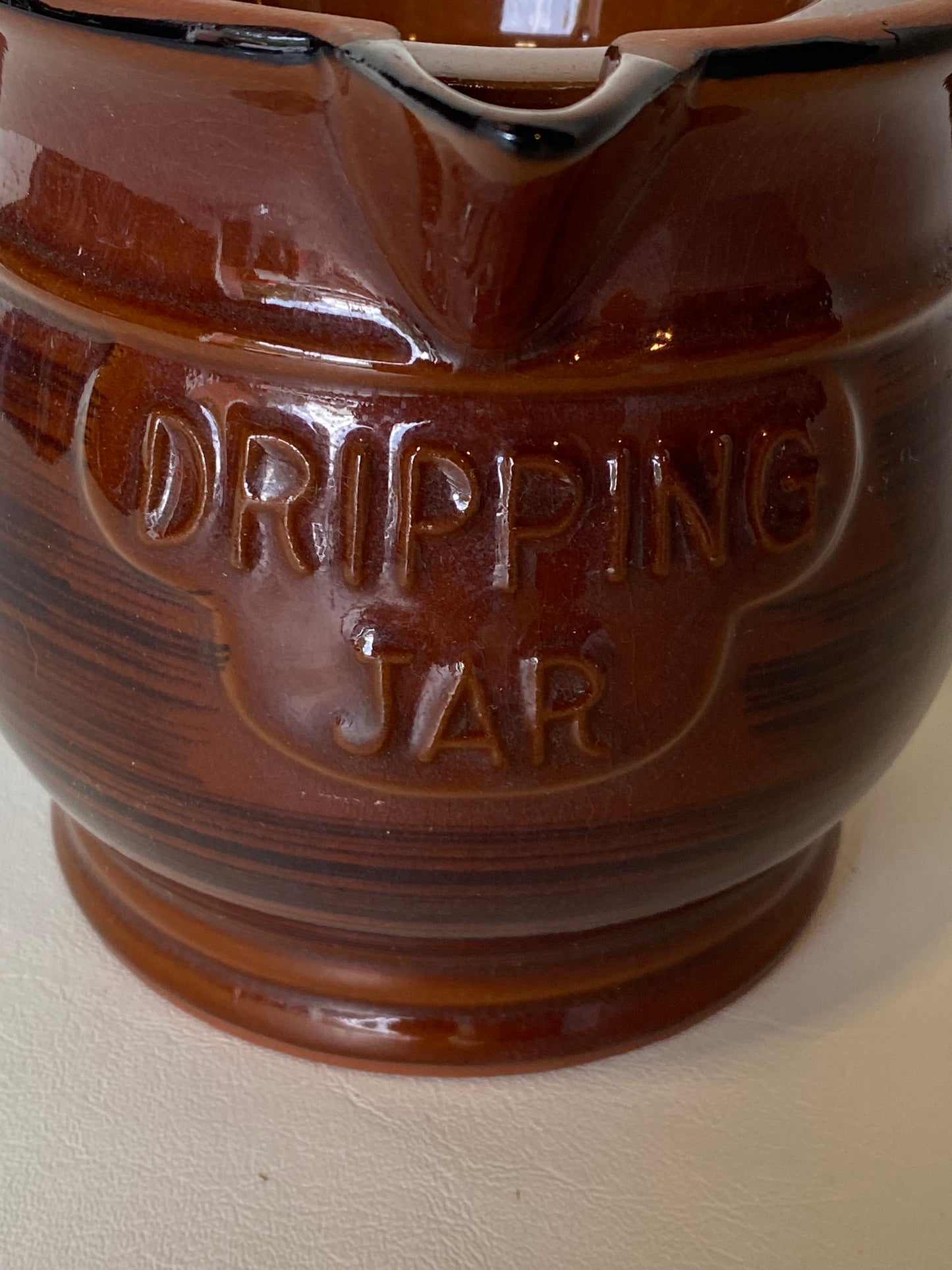 1970s Vintage Japanese Ceramic Dripping Pot