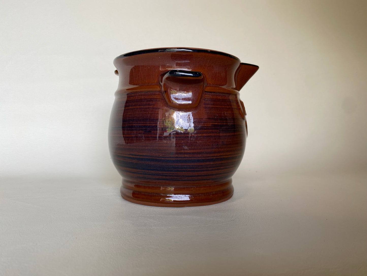 1970s Vintage Japanese Ceramic Dripping Pot