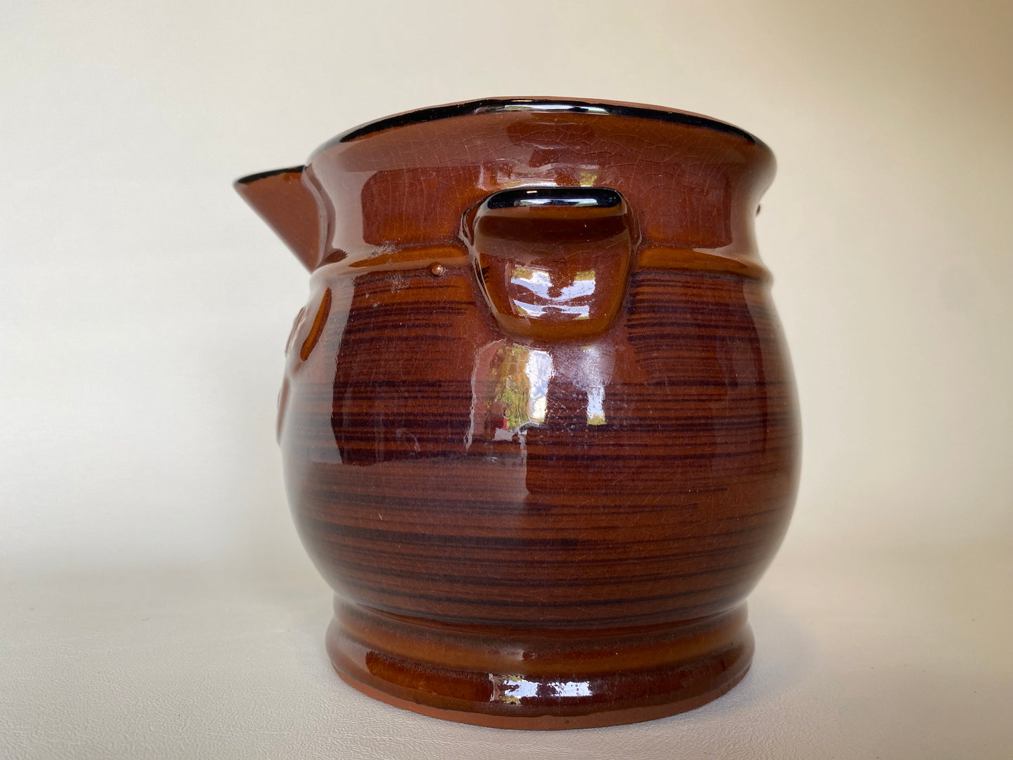 1970s Vintage Japanese Ceramic Dripping Pot