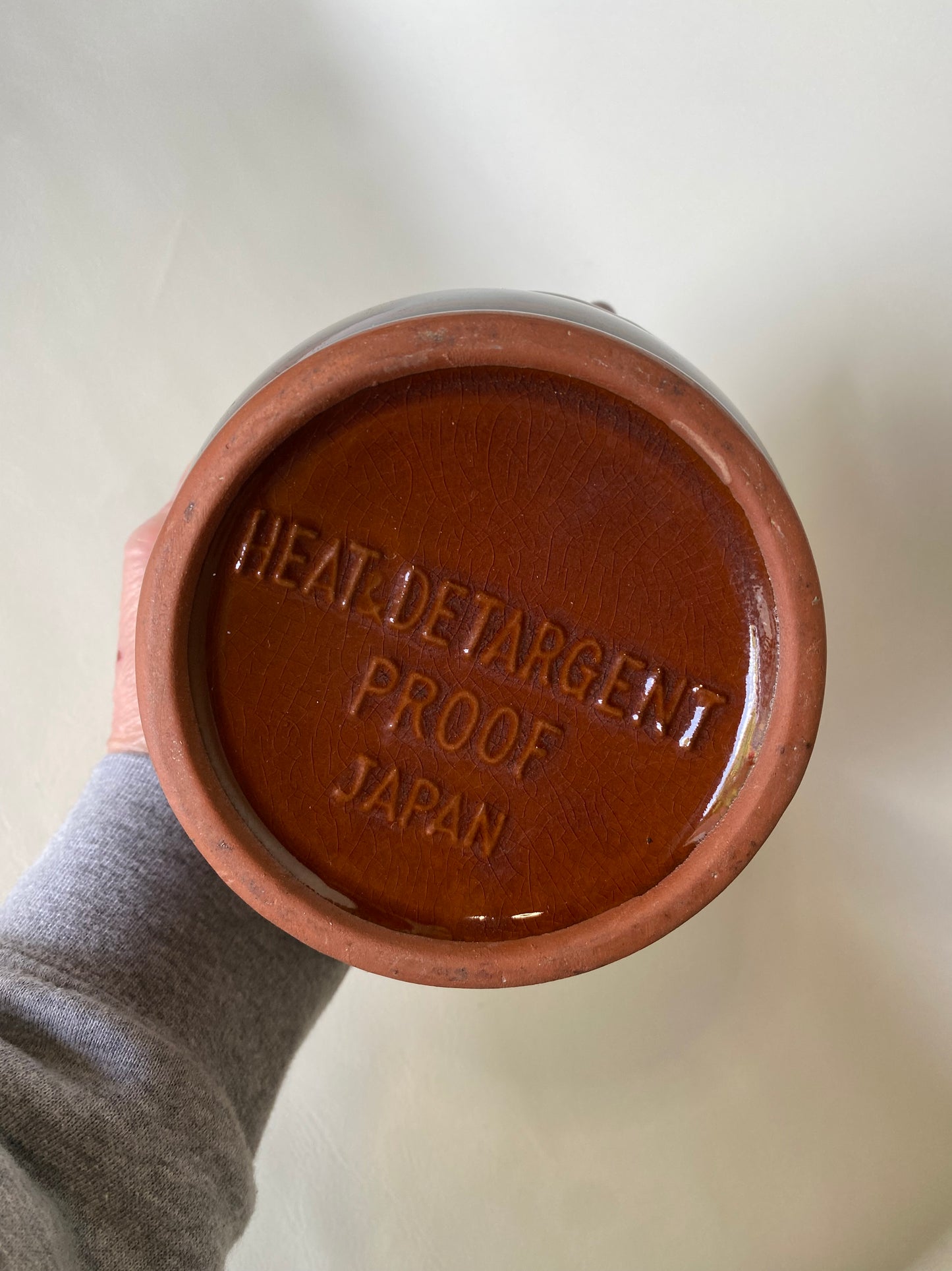 1970s Vintage Japanese Ceramic Dripping Pot