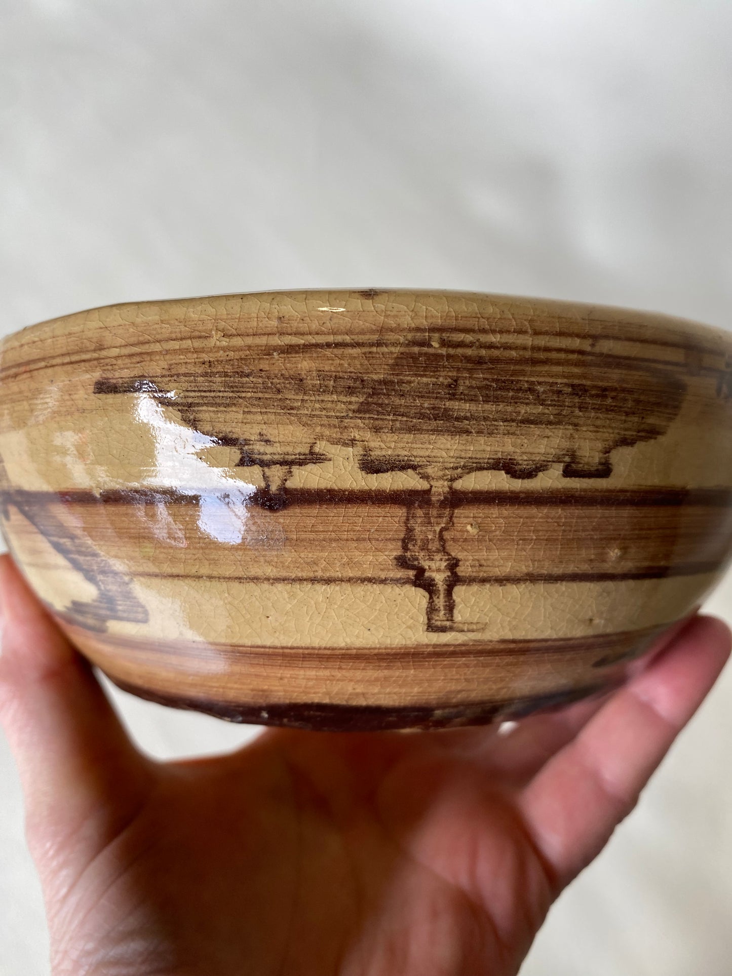 Rare Helena Chudocekova 1970s Port Arthur pottery bowl