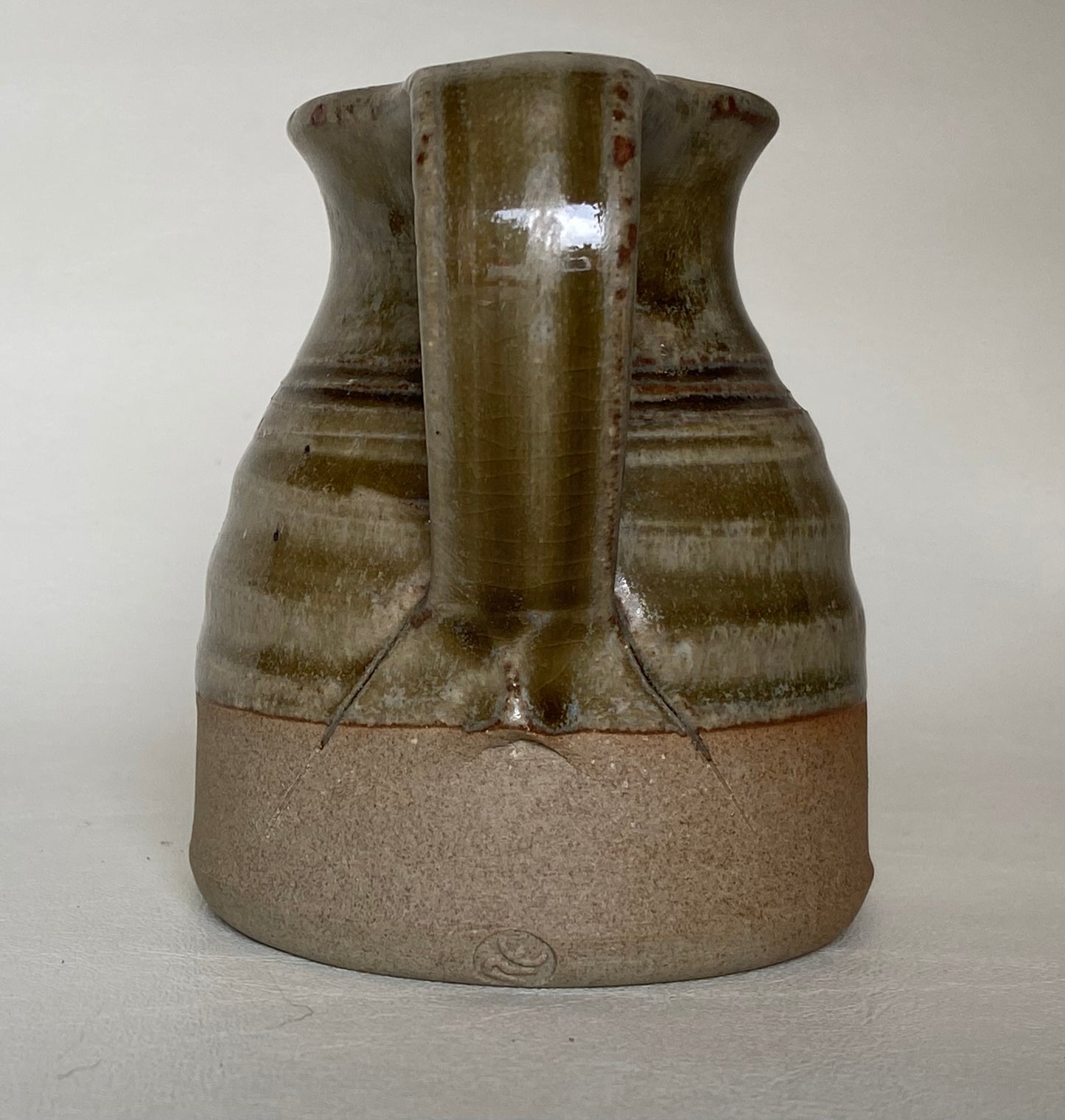 Vintage Ruth Elder Tasmania pottery jug 1970s