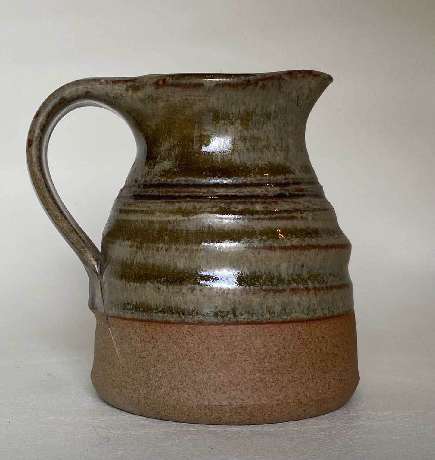 Vintage Ruth Elder Tasmania pottery jug 1970s