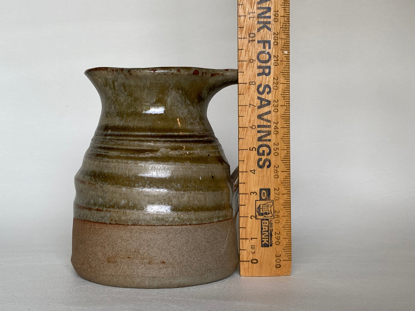 Vintage Ruth Elder Tasmania pottery jug 1970s