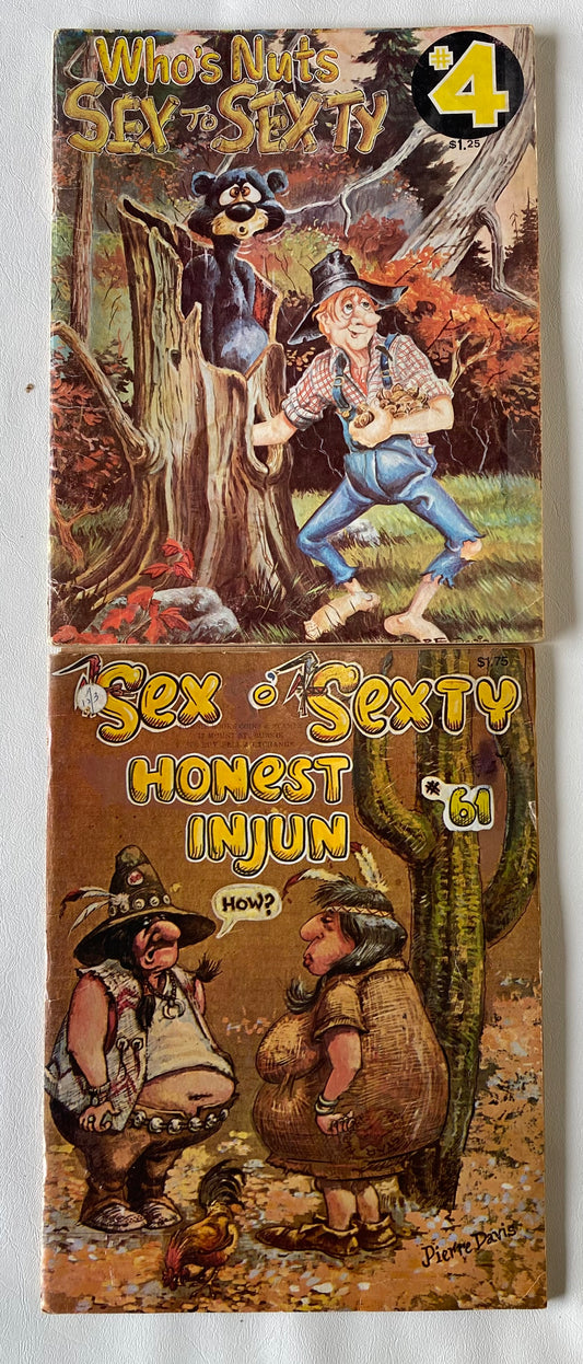 Vintage ‘Sex to Sexty’ magazines (2)
