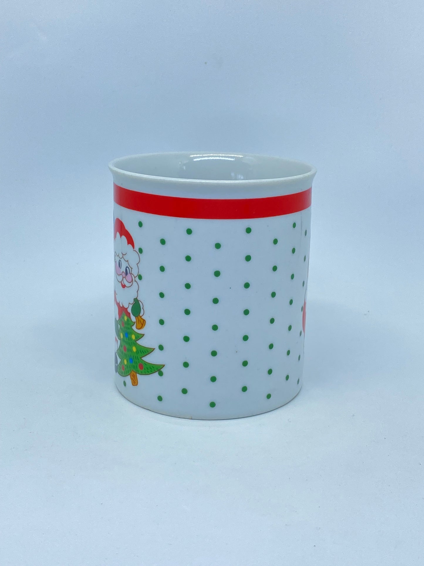 1980s Korean Kitschmas Christmas cup - Santa and his sack