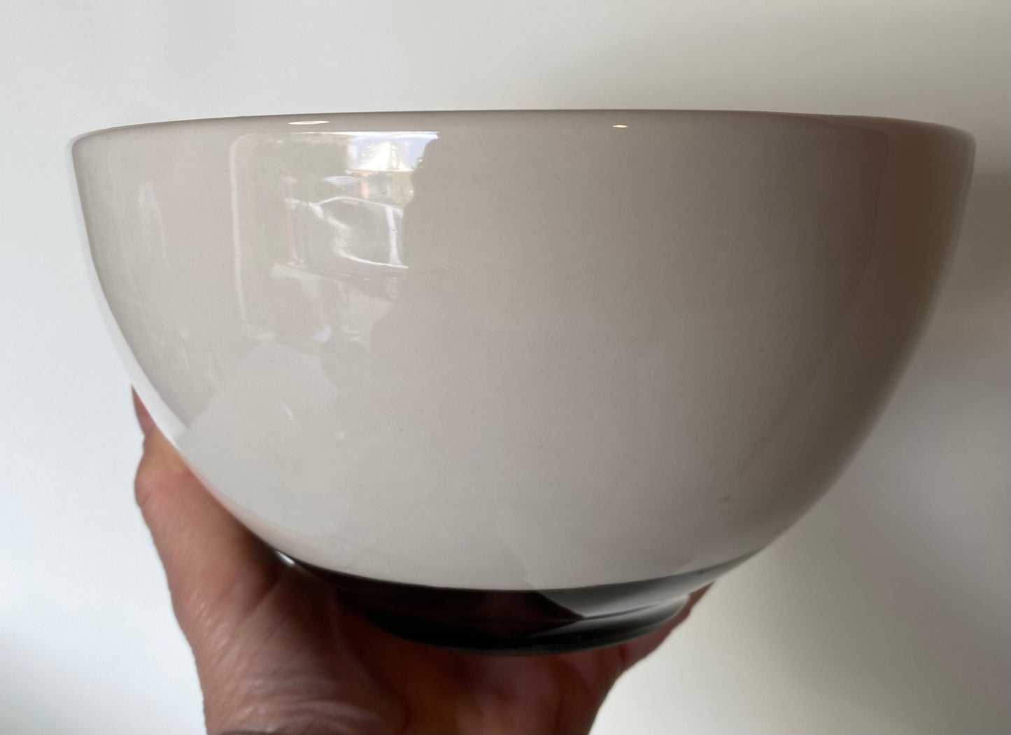 Large Bill Thomas Panogana Pottery Bowl  - water drop - highly collectable piece