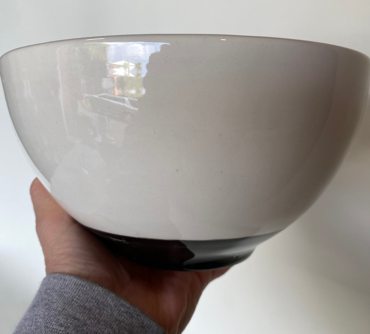Large Bill Thomas Panogana Pottery Bowl  - water drop - highly collectable piece
