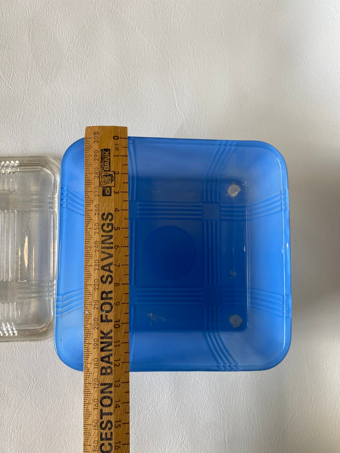 1950s Crown Crystal Australia Refrigerator Box - Blue