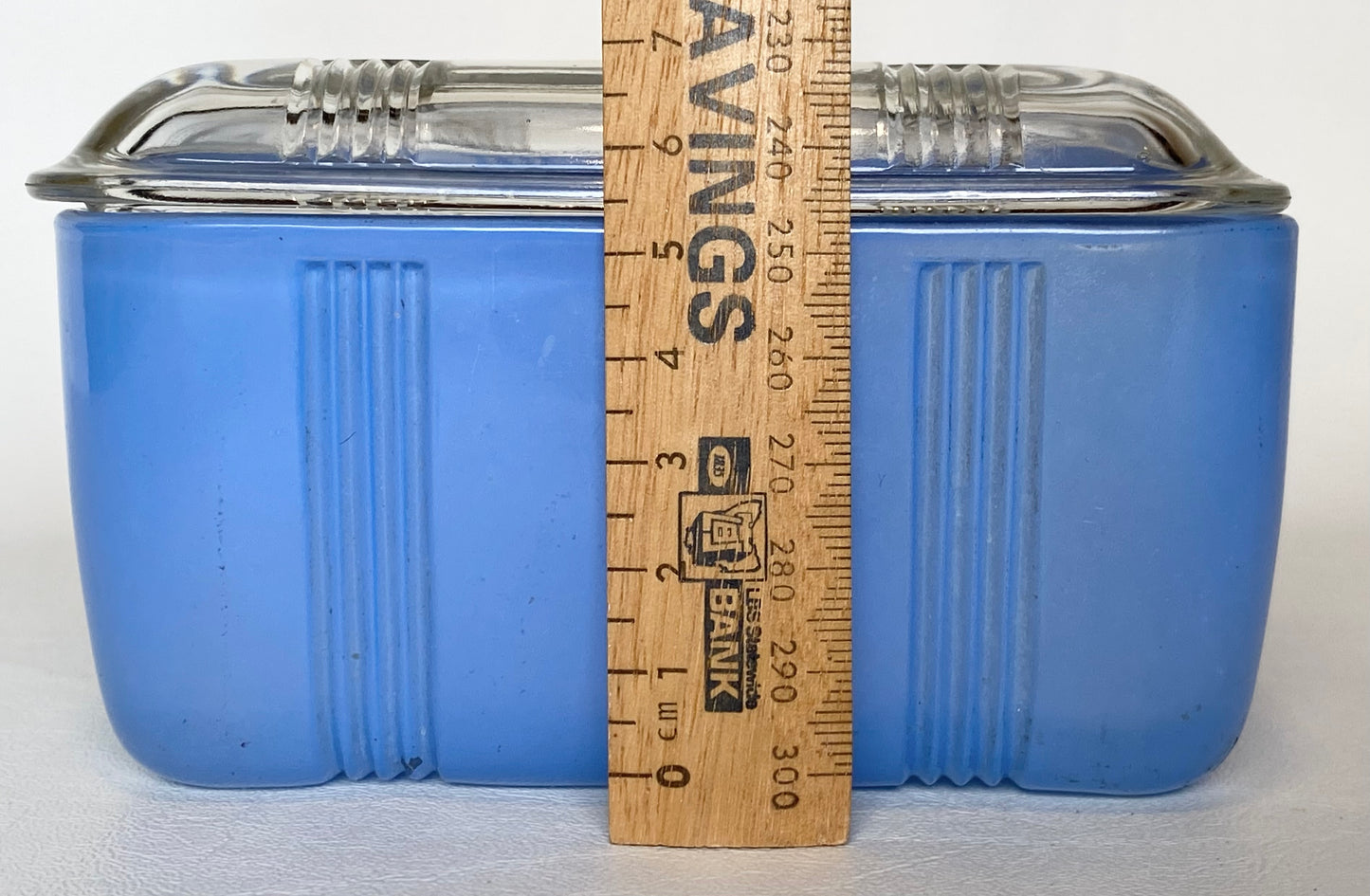 1950s Crown Crystal Australia Refrigerator Box - Blue