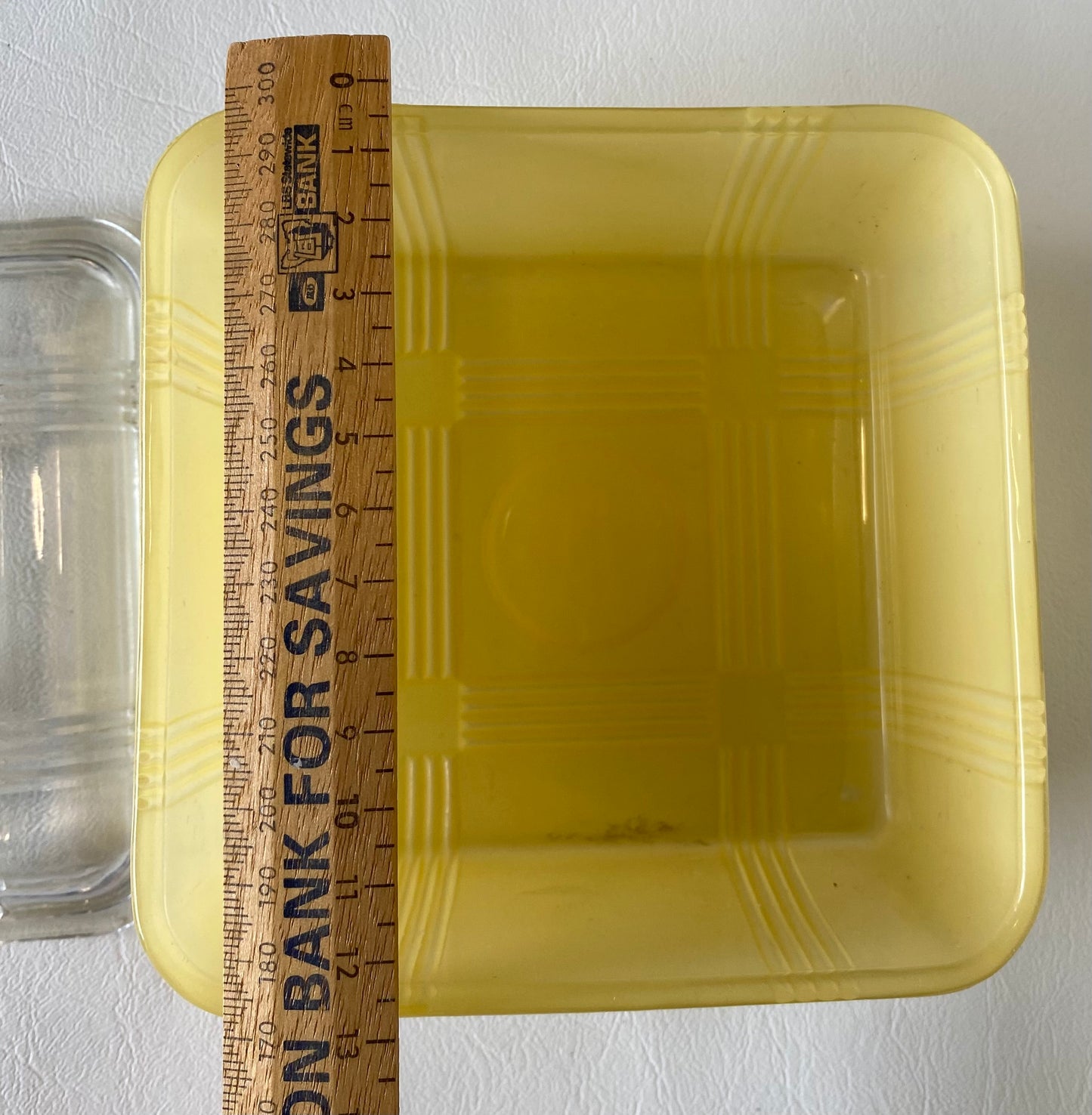 1950s Crown Crystal Australia Refrigerator box - yellow