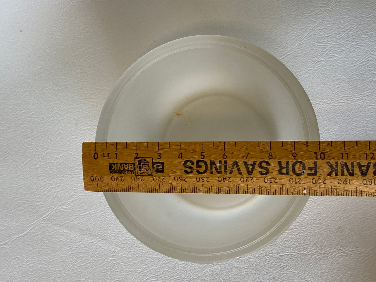 Stiver Italy frosted glass lidded container