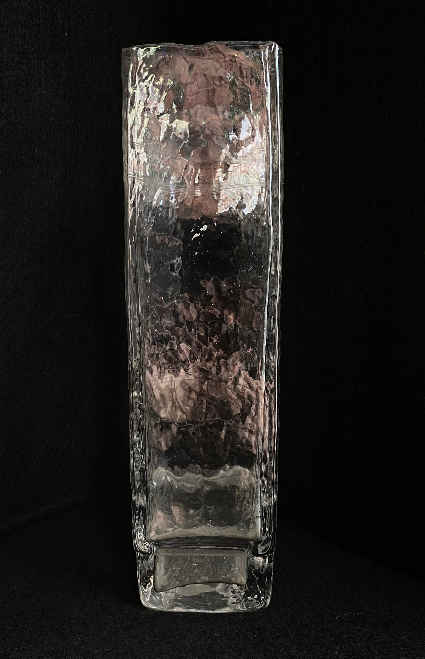 Vintage 1960s Czech Glass Vase - Jana Gabrhela design - Chlum u Třeboně - series ‘Rustikal’ 13333/07481
