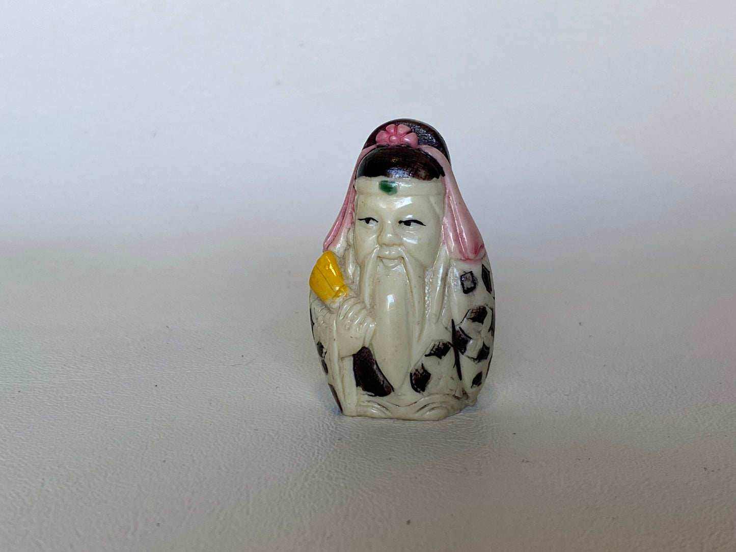 Antique Okimono Fu Lu Shu figure - Fortune