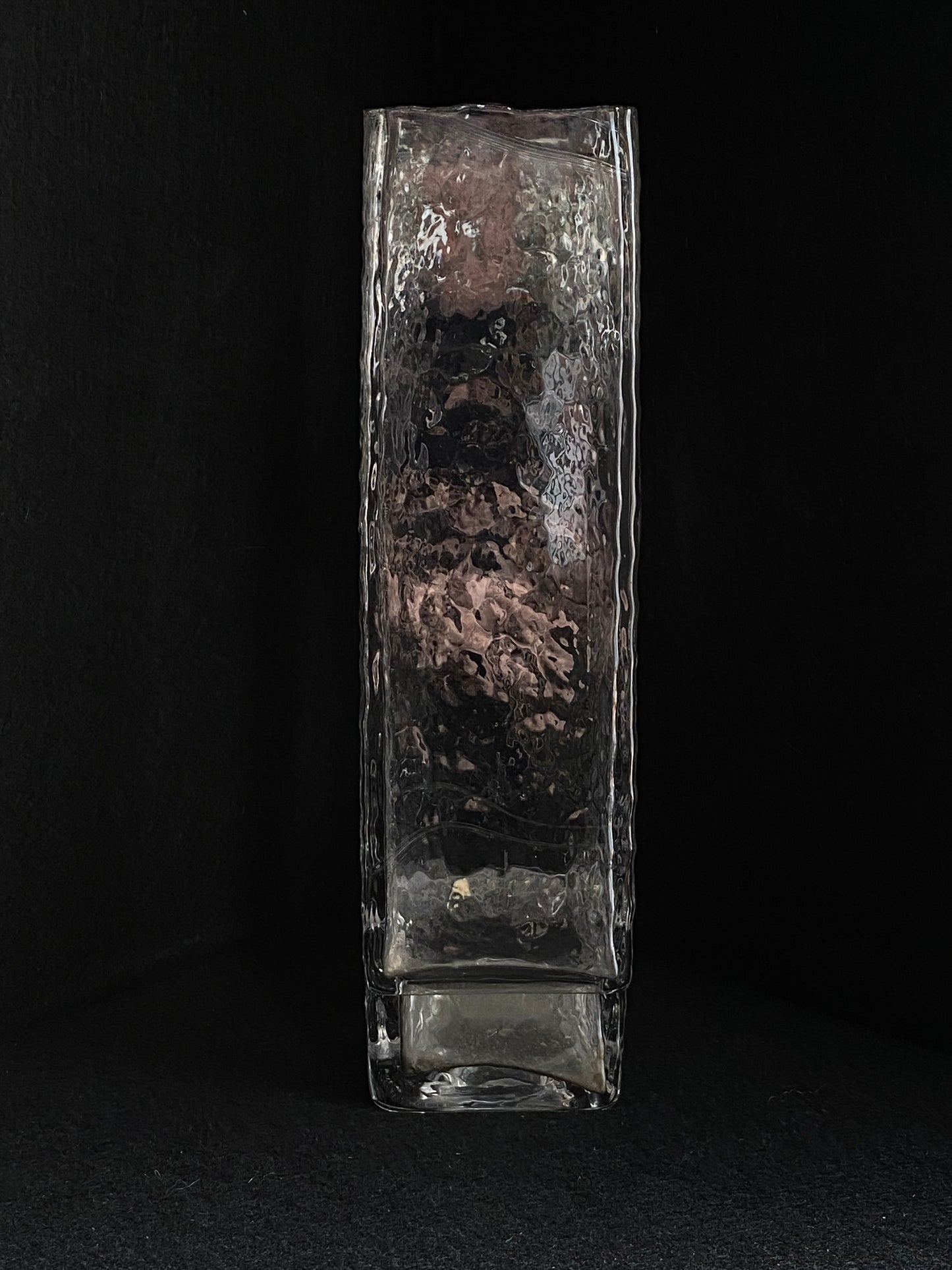 Vintage 1960s Czech Glass Vase - Jana Gabrhela design - Chlum u Třeboně - series ‘Rustikal’ 13333/07481