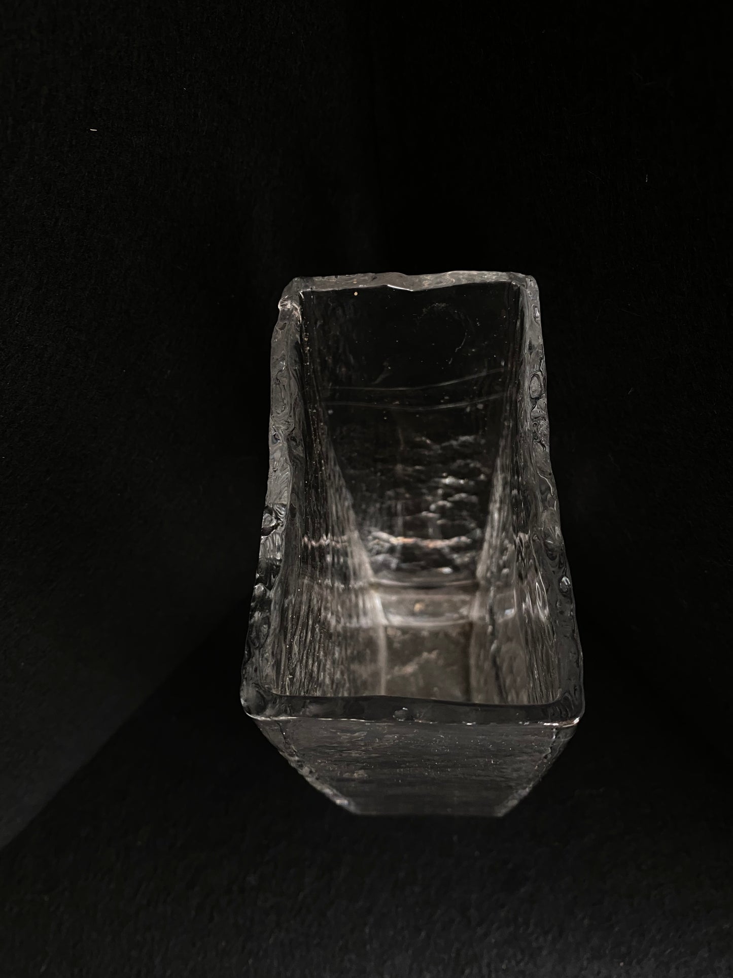 Vintage 1960s Czech Glass Vase - Jana Gabrhela design - Chlum u Třeboně - series ‘Rustikal’ 13333/07481