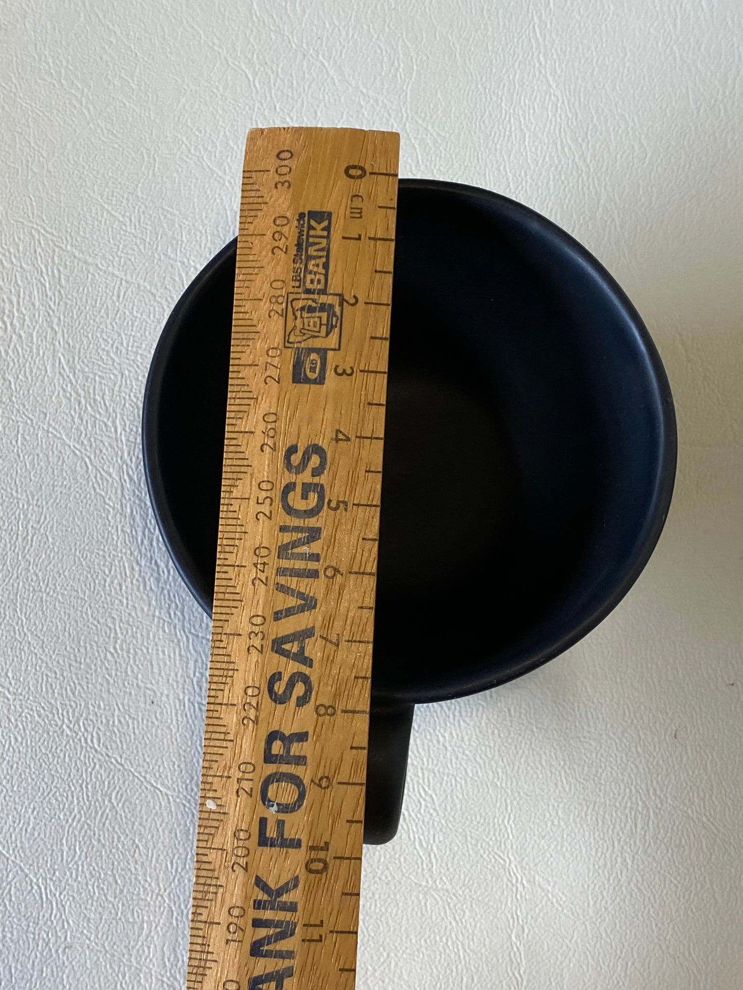1960s Raynham Australia black and white glazed pottery demitasse cups and saucers