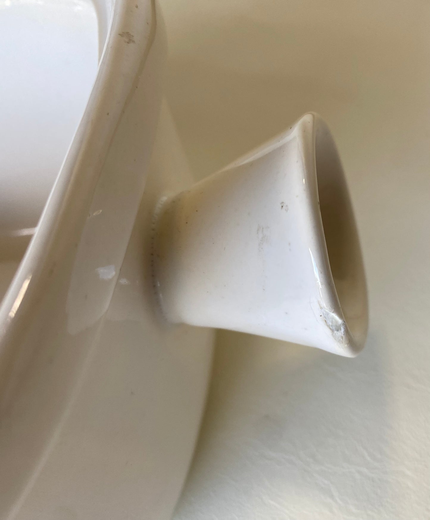 small nibble to handle glaze