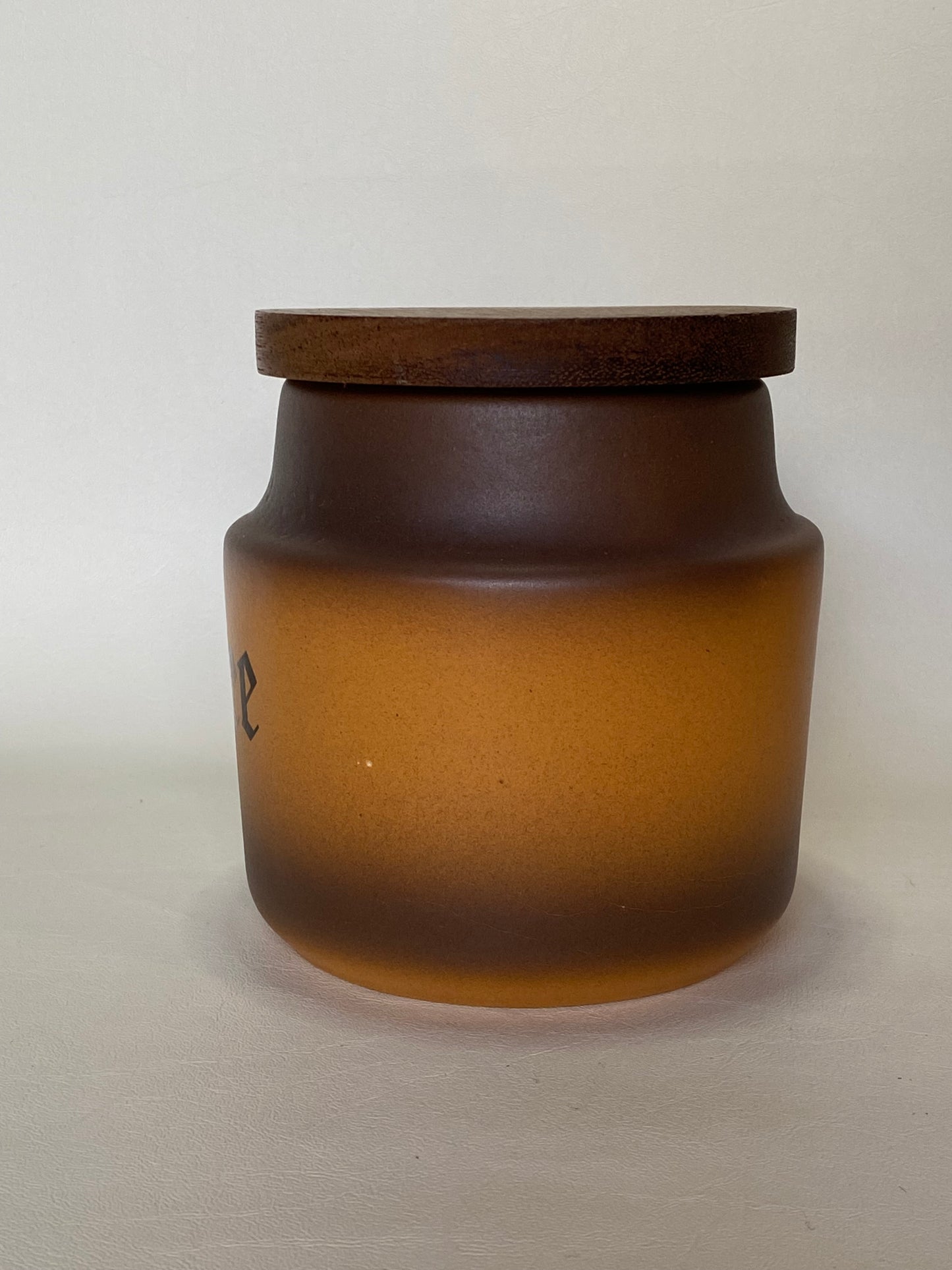 Fiana (Studio Anna Australia) Vintage ceramic Coffee storage canister with original lid