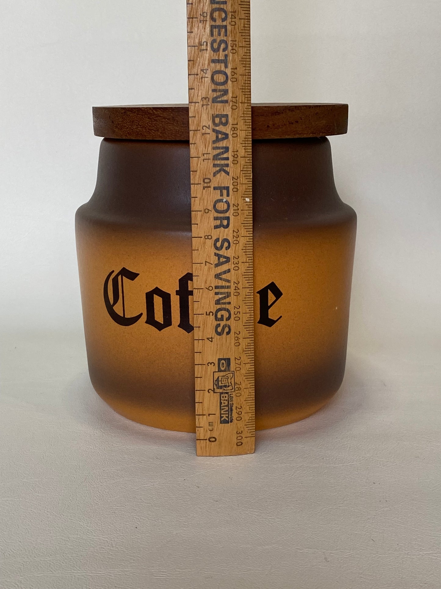 Fiana (Studio Anna Australia) Vintage ceramic Coffee storage canister with original lid