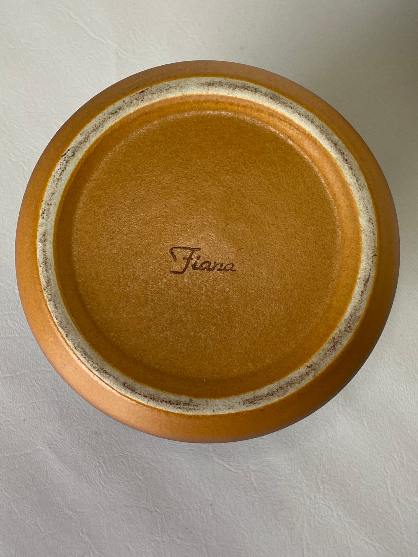 Fiana (Studio Anna Australia) Vintage ceramic Coffee storage canister with original lid