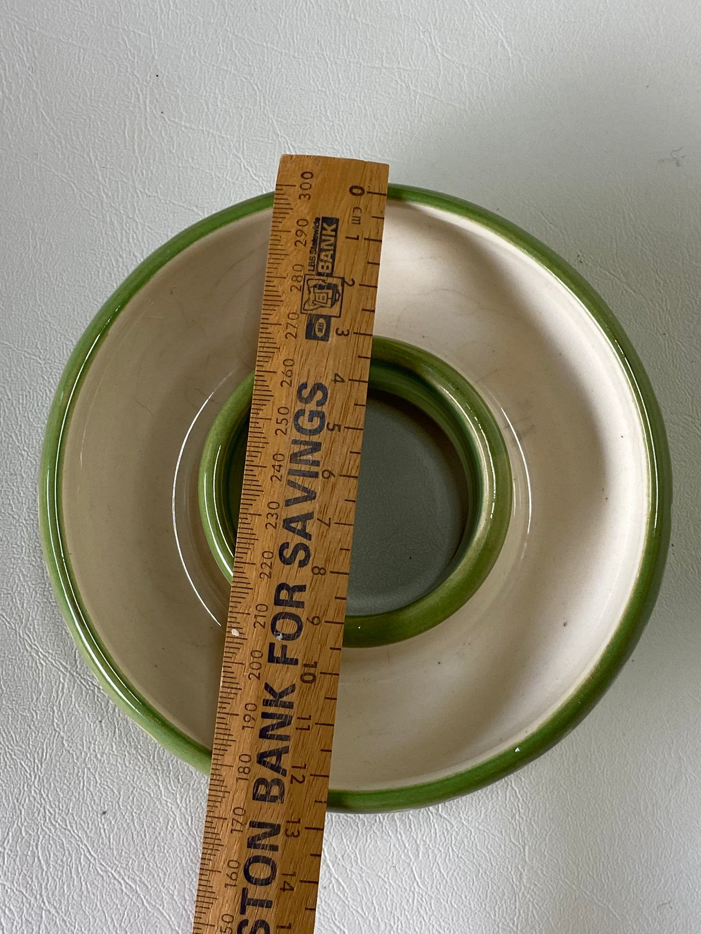 Charles Wilton Float Bowl Posy Ring - green