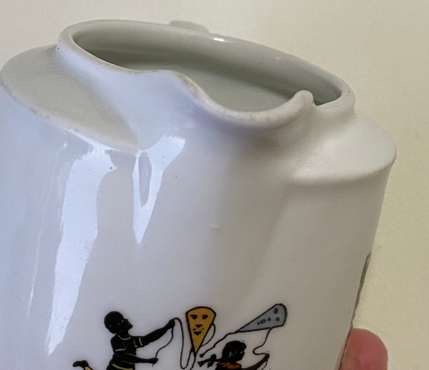 Ult-Schönwald German porcelain child’s creamer. 1920s - 1940s