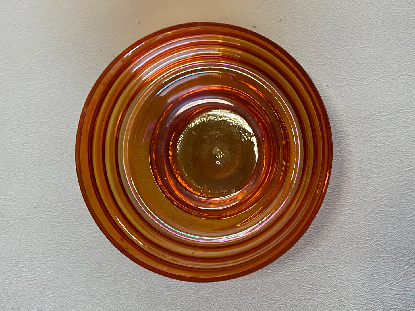 (a) Crown Crystal Australia Melon Ribbed Bowls  - 2 bowls