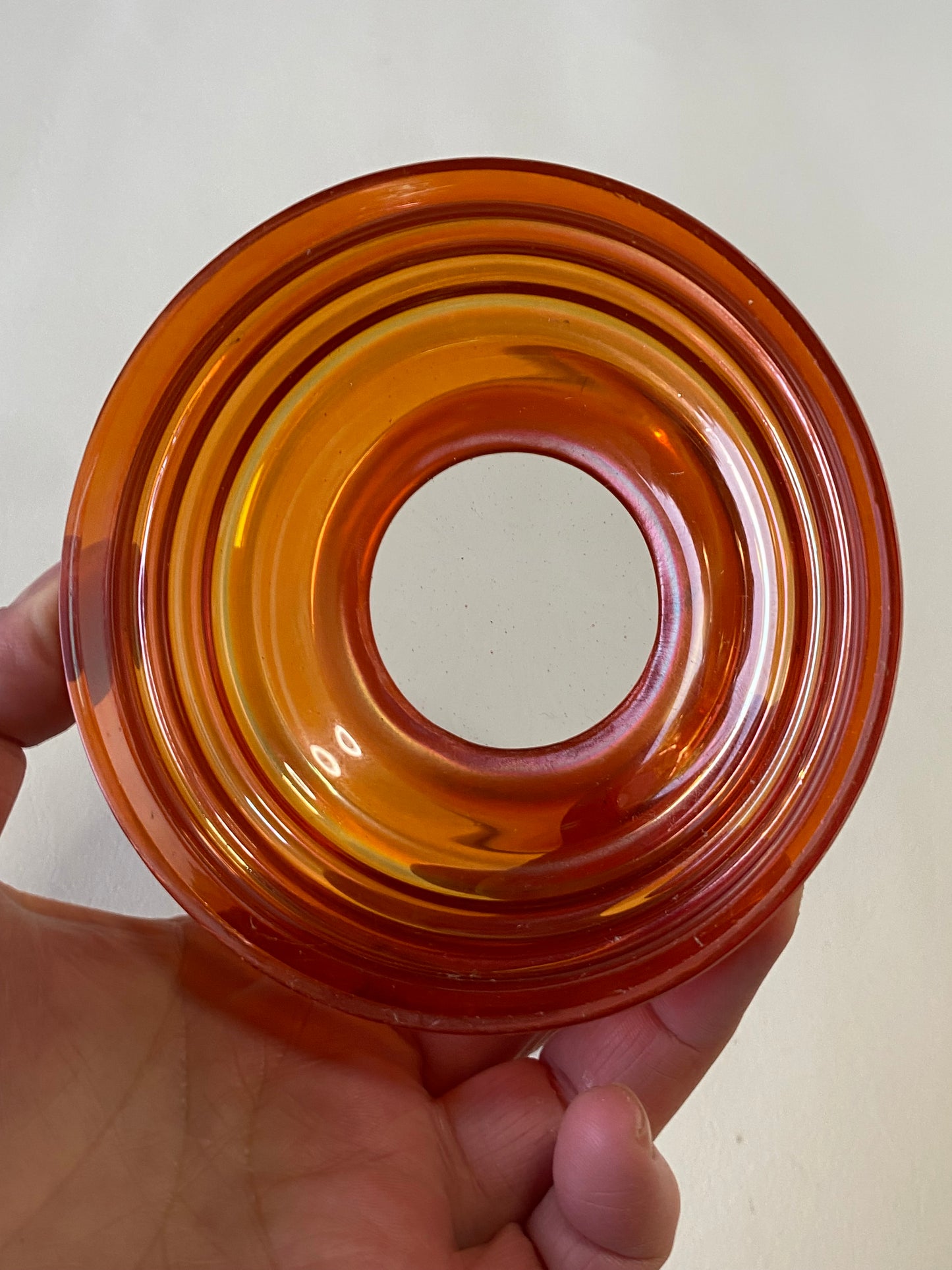 (a) Crown Crystal Australia Melon Ribbed Bowls  - 2 bowls