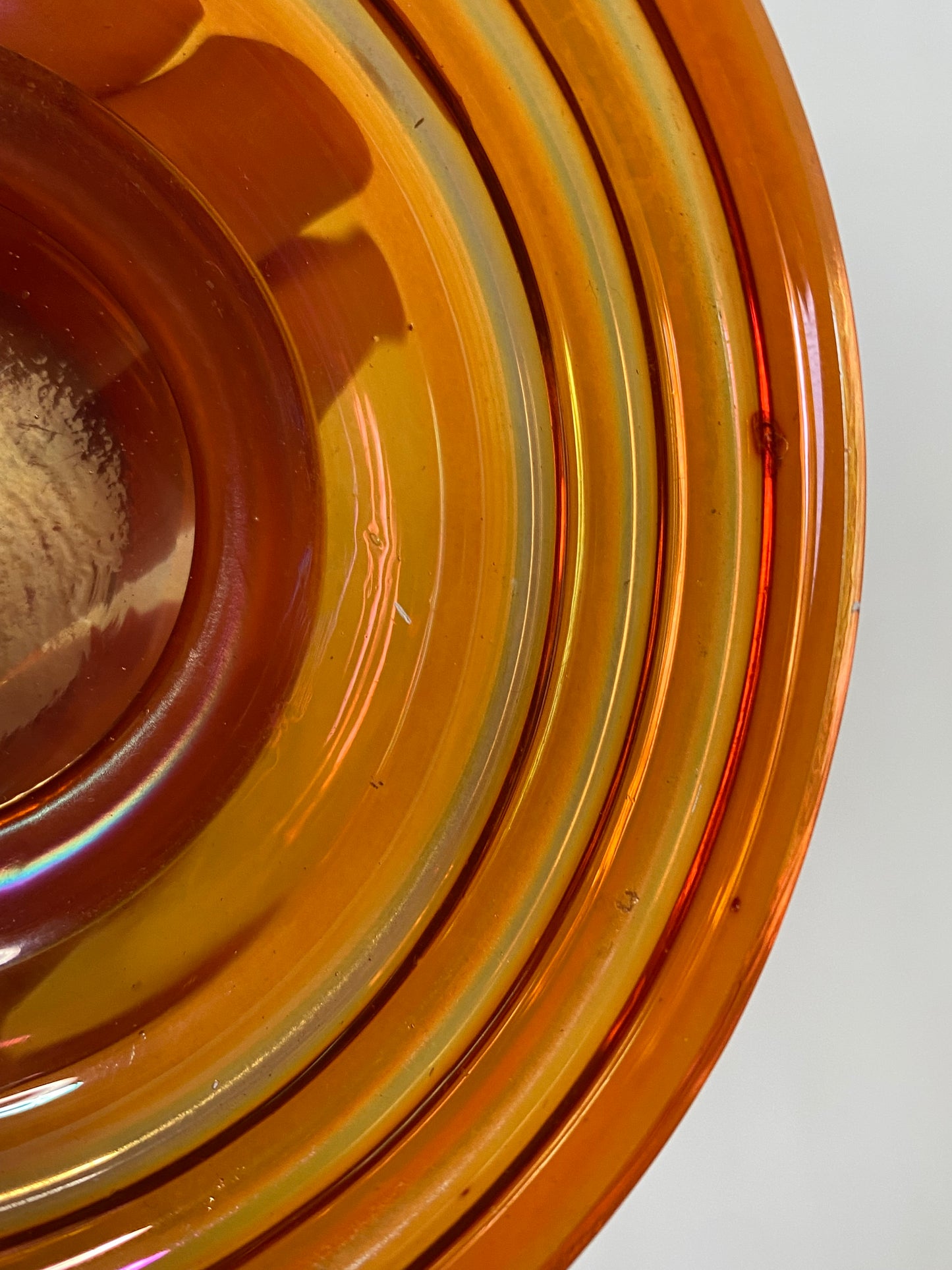 (a) Crown Crystal Australia Melon Ribbed Bowls  - 2 bowls