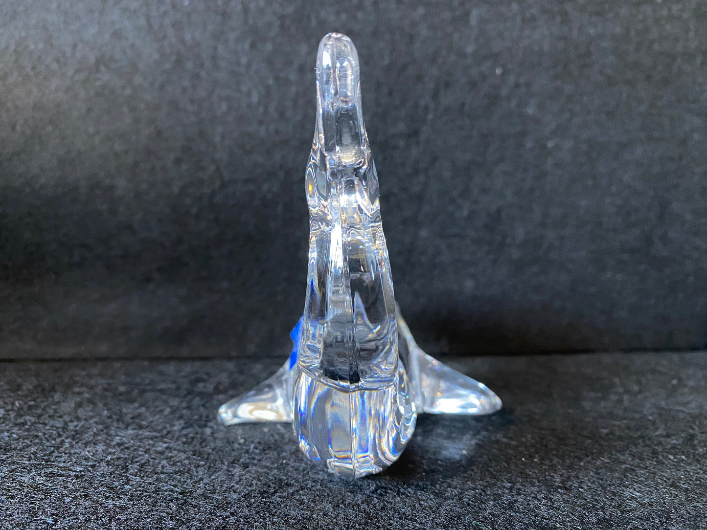 Vintage Villaroy and Boch Glass Dolphin