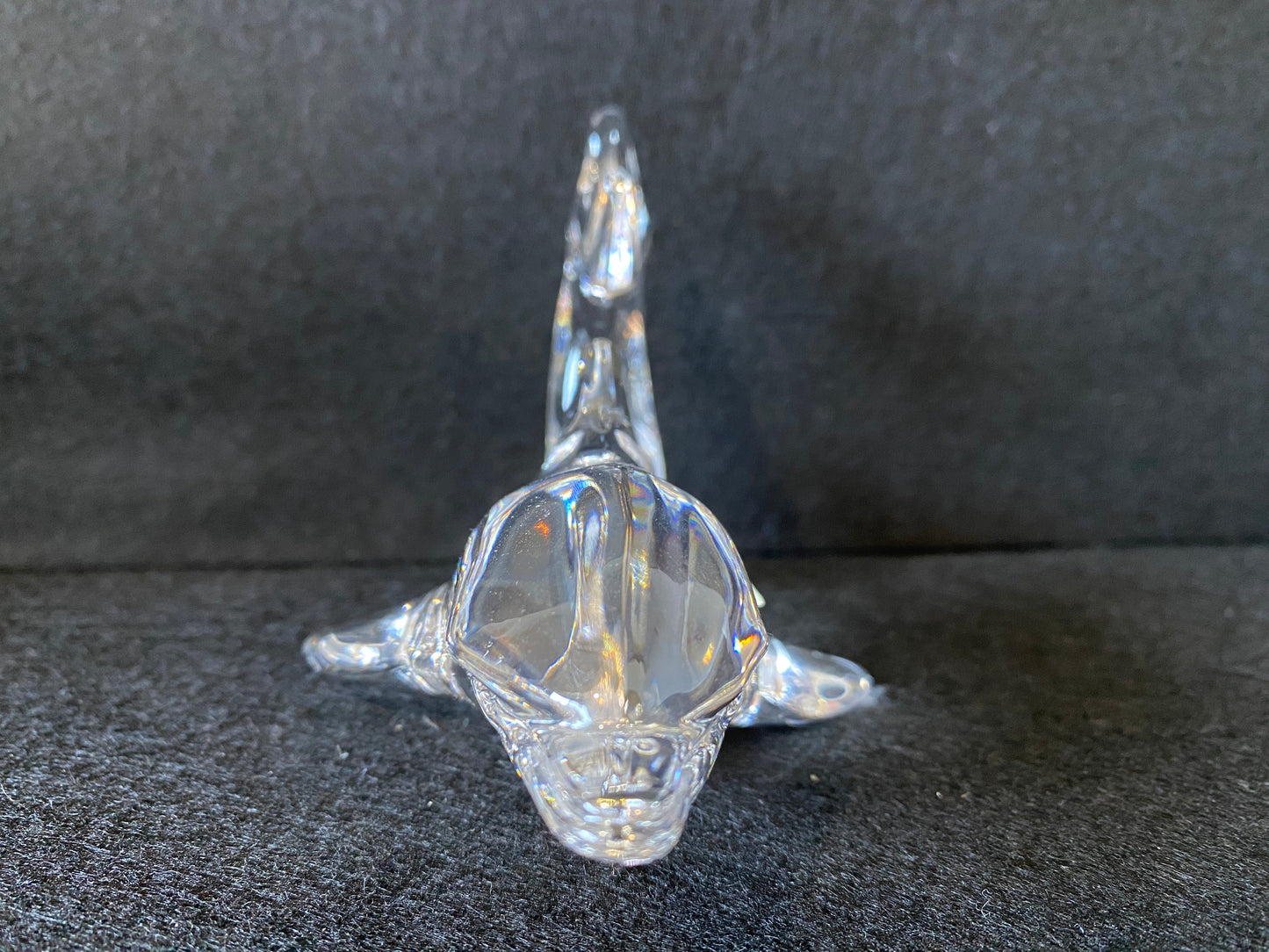 Vintage Villaroy and Boch Glass Dolphin