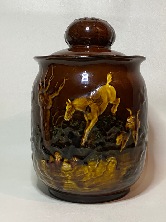 Antique Royal Doulton Ceramic Humidor (tobacco jar) 1901-1922
