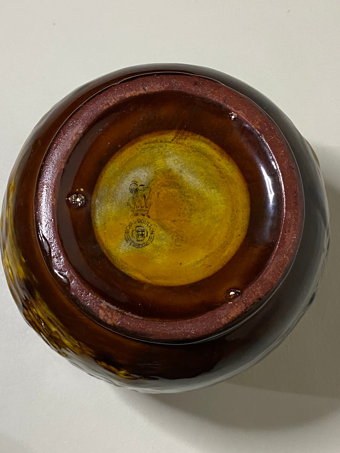 Antique Royal Doulton Ceramic Humidor (tobacco jar) 1901-1922