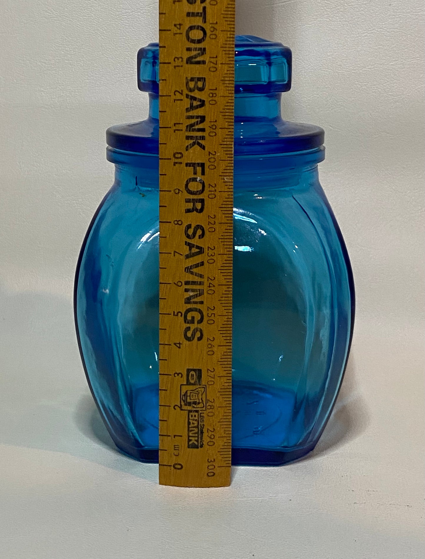 Vintage Belgian Blue Apothecary Jar