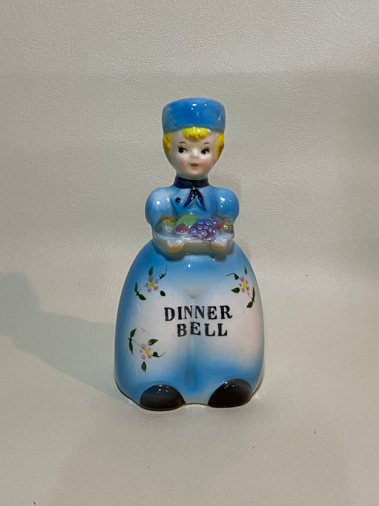 1950s Collectible MIJ Dutch Girl Ceramic bell