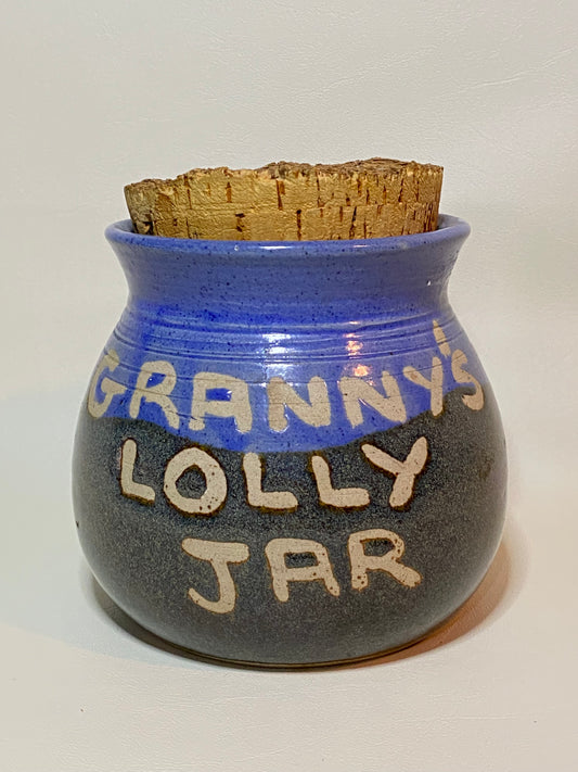 Helen Engisch pottery Tasmania - Granny’s Lolly Jar