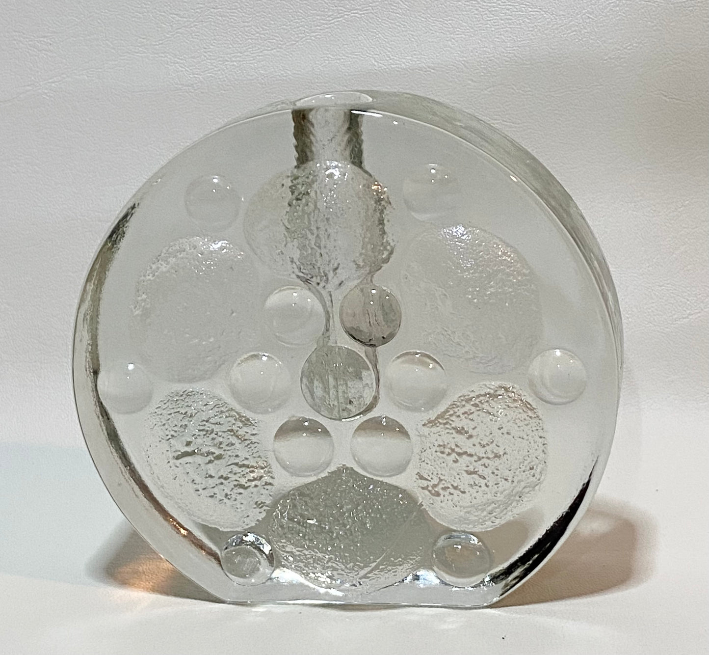 Vintage 1970s Walther Glas "Solifleur" vase