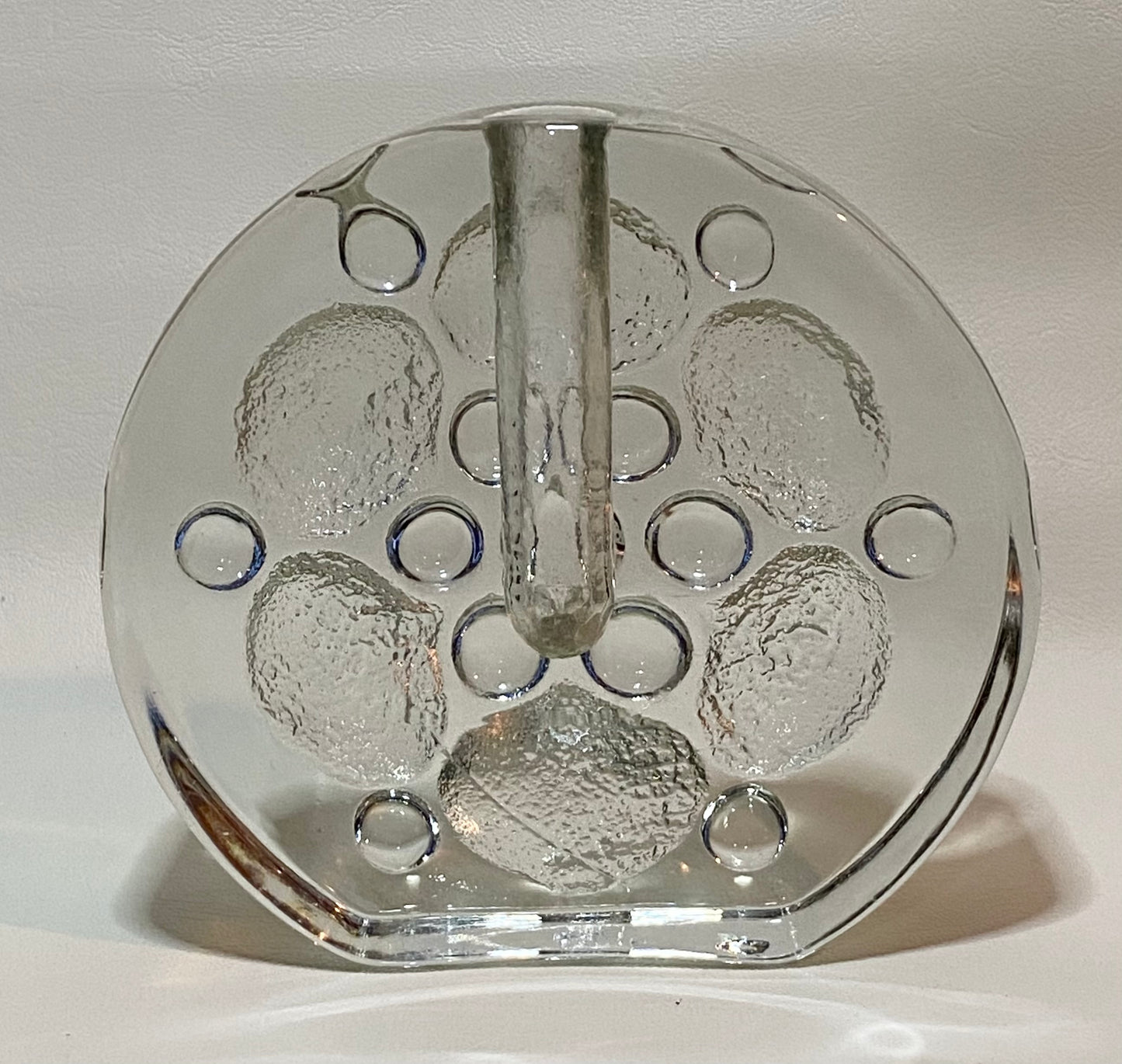 Vintage 1970s Walther Glas "Solifleur" vase