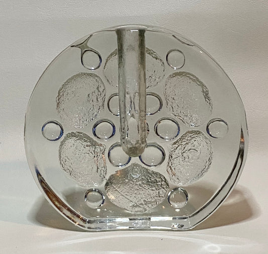 Vintage 1970s Walther Glas "Solifleur" vase