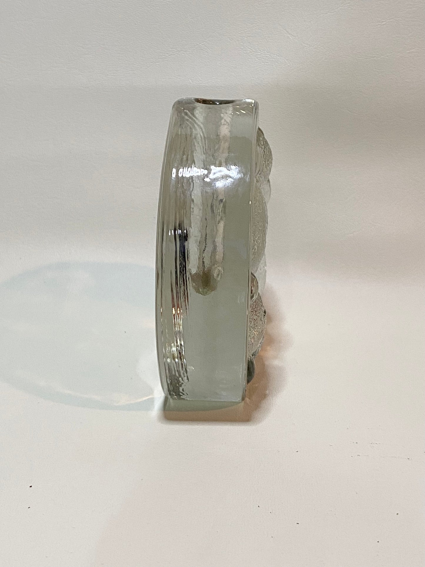 Vintage 1970s Walther Glas "Solifleur" vase