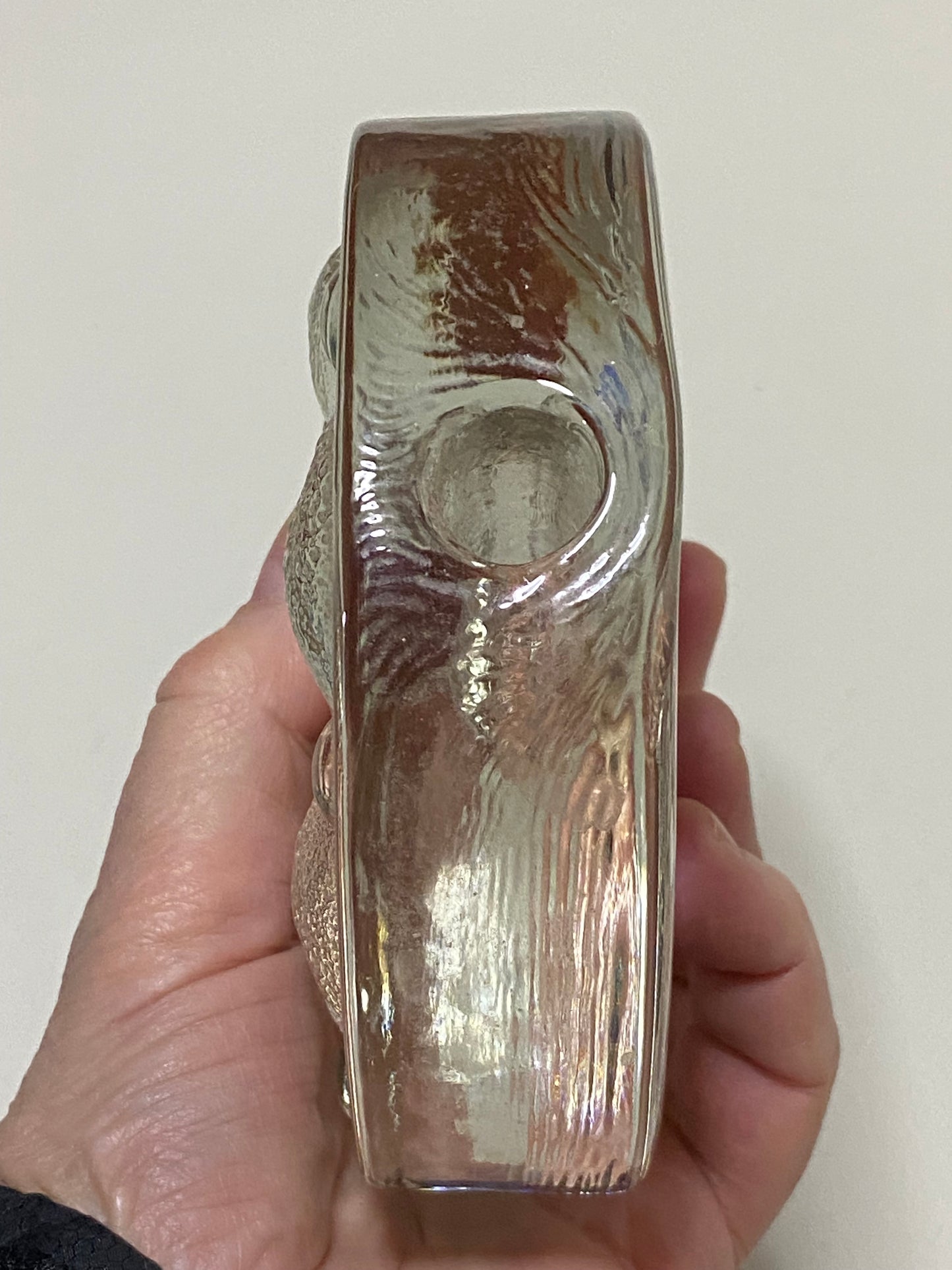 Vintage 1970s Walther Glas "Solifleur" vase